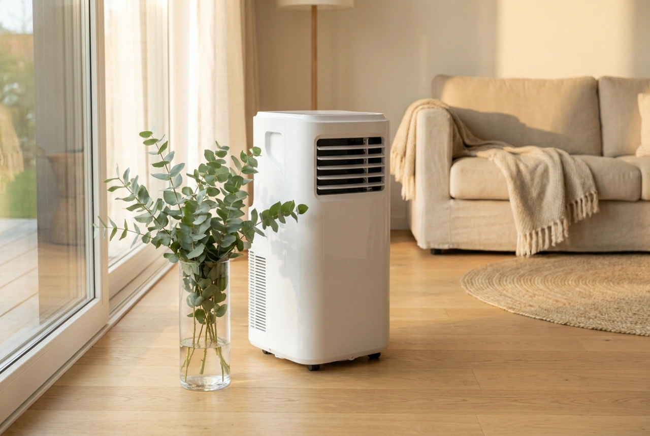 Bärbara luftkonditioneringsapparater utan slang och deras faktiska effektivitet i sommarvärmen
