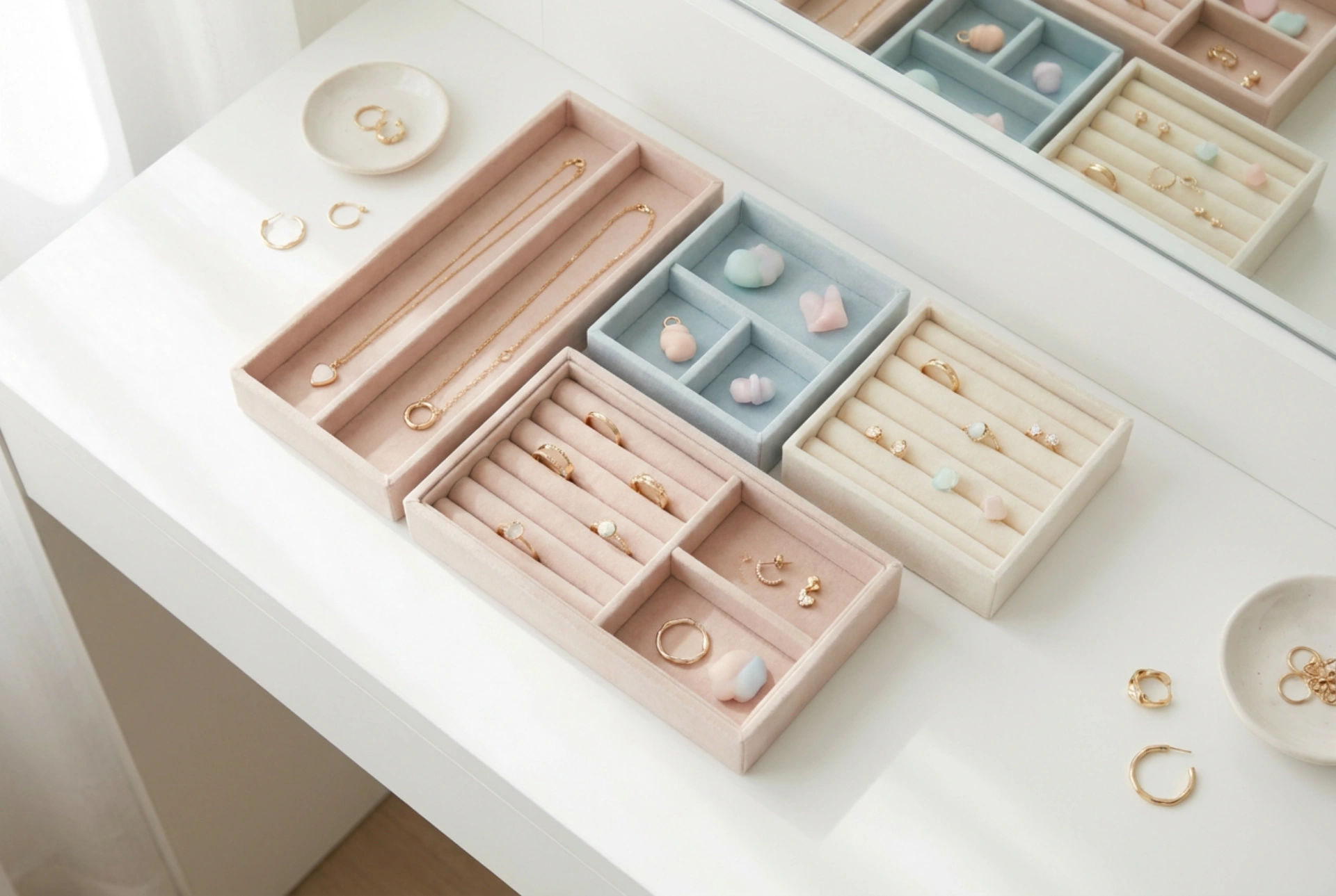 Hur man väljer förvaringsboxar för att organisera flickors smycken