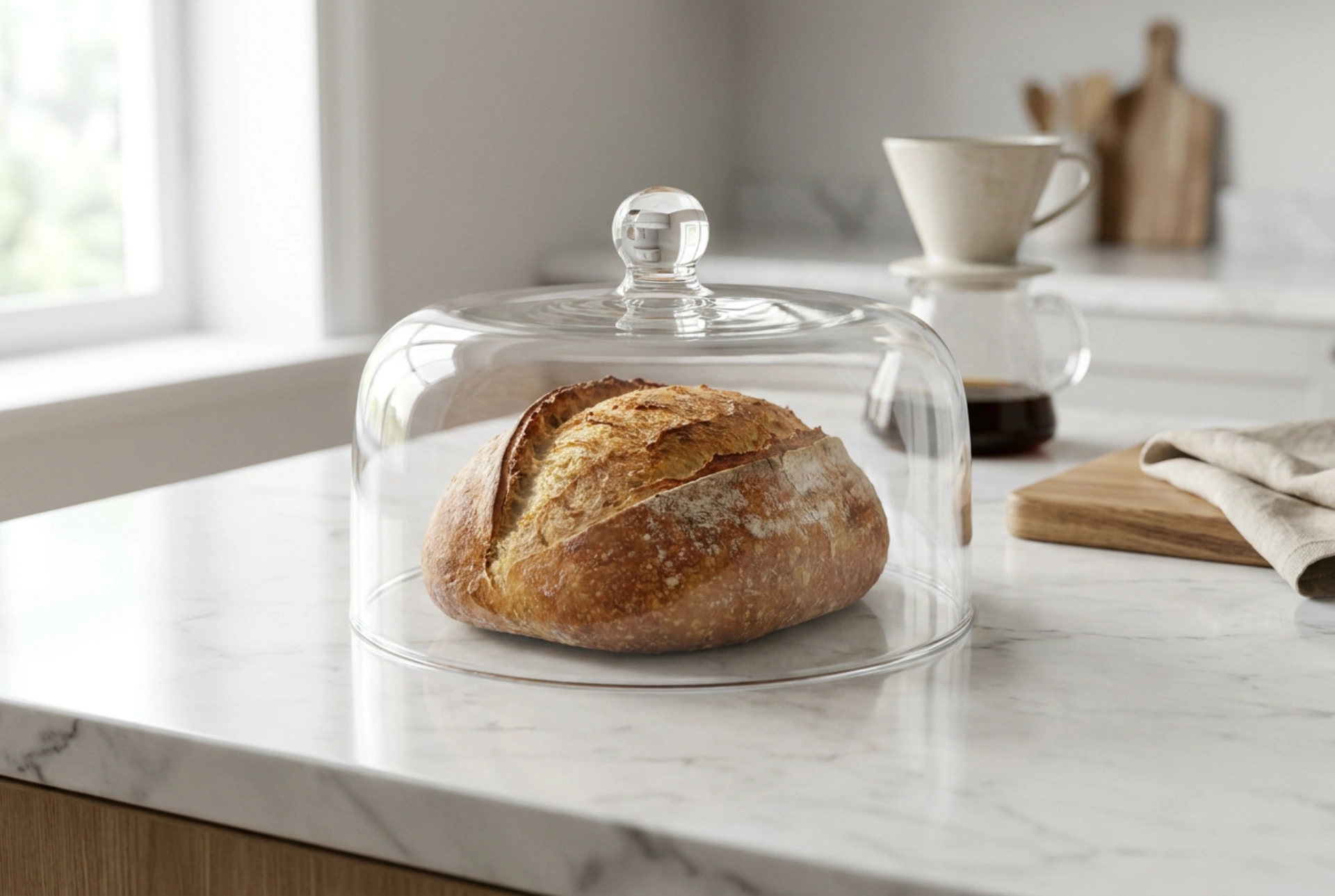 Hur du använder en tårtkupa i glas för att hålla bakverk färska längre