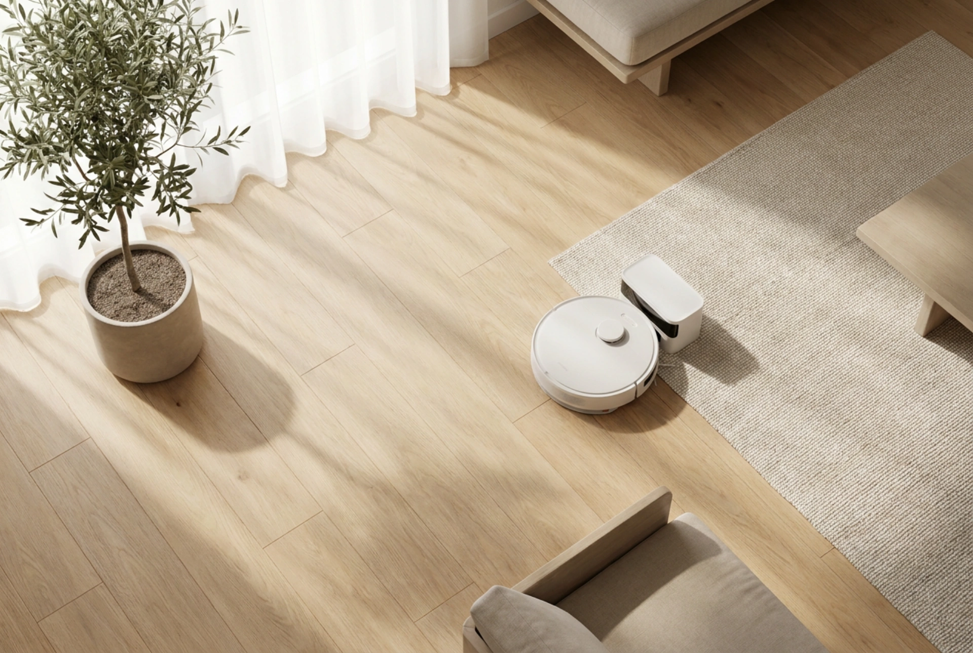 Städschema för robotdammsugare med mopp: Steg för steg