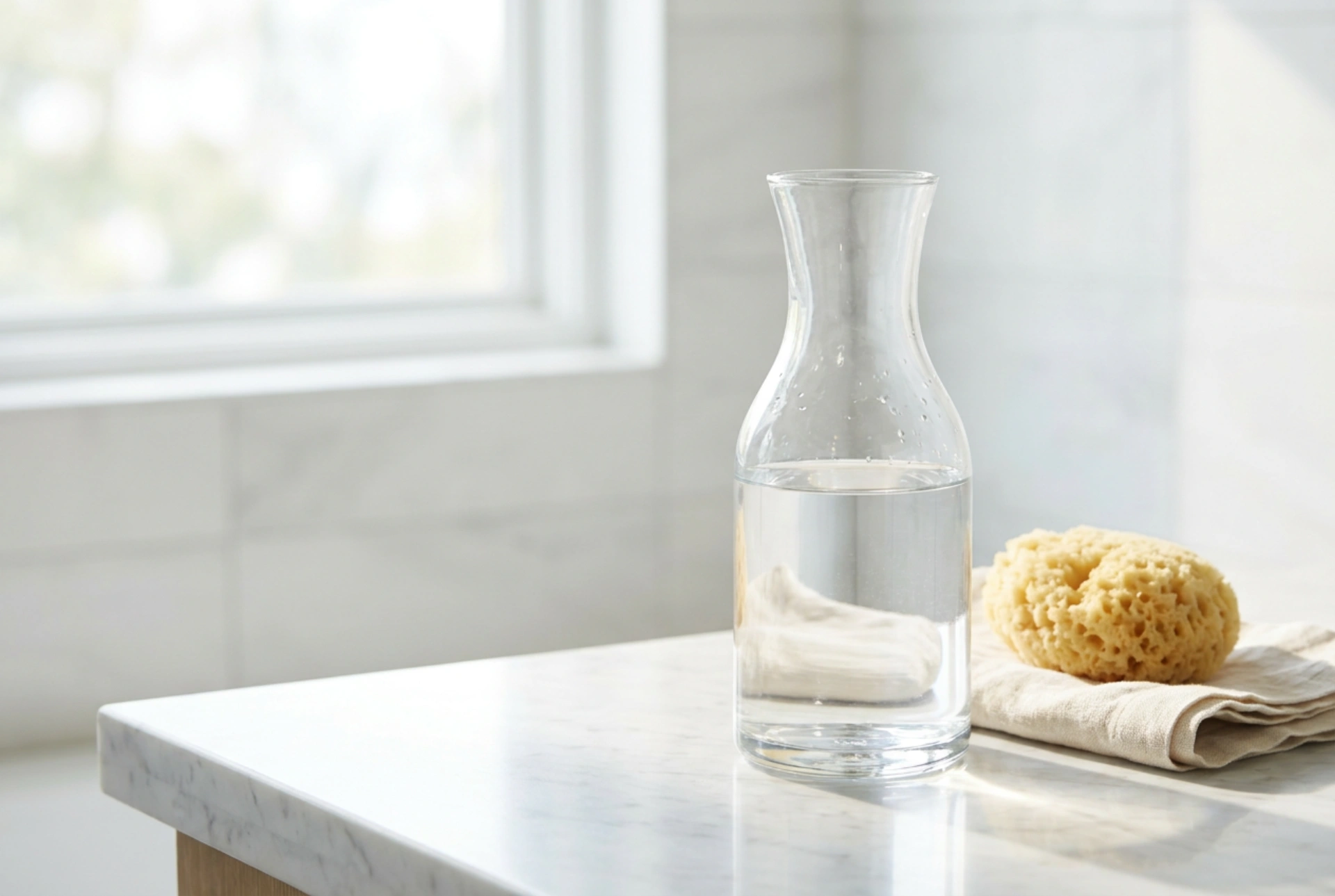 Hur du rengör en vattenkaraff i glas effektivt och utan ränder