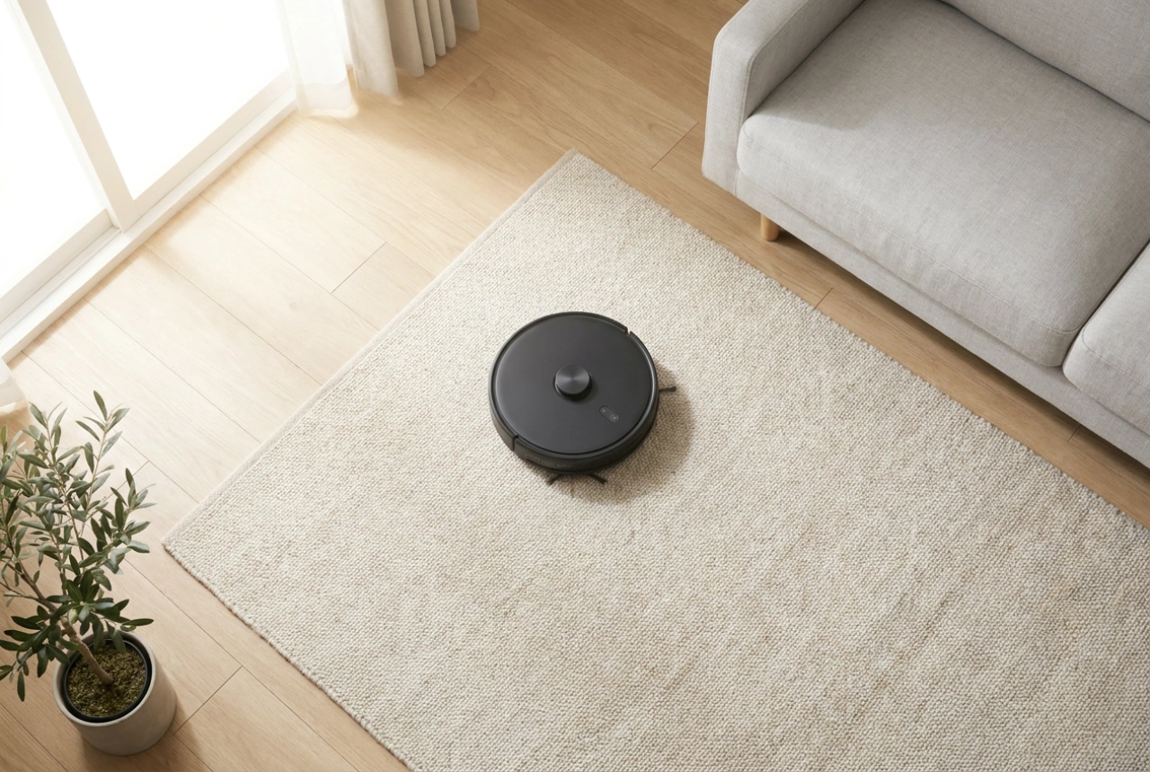 Effektivt och skonsamt schema för din robotdammsugare med moppfunktion
