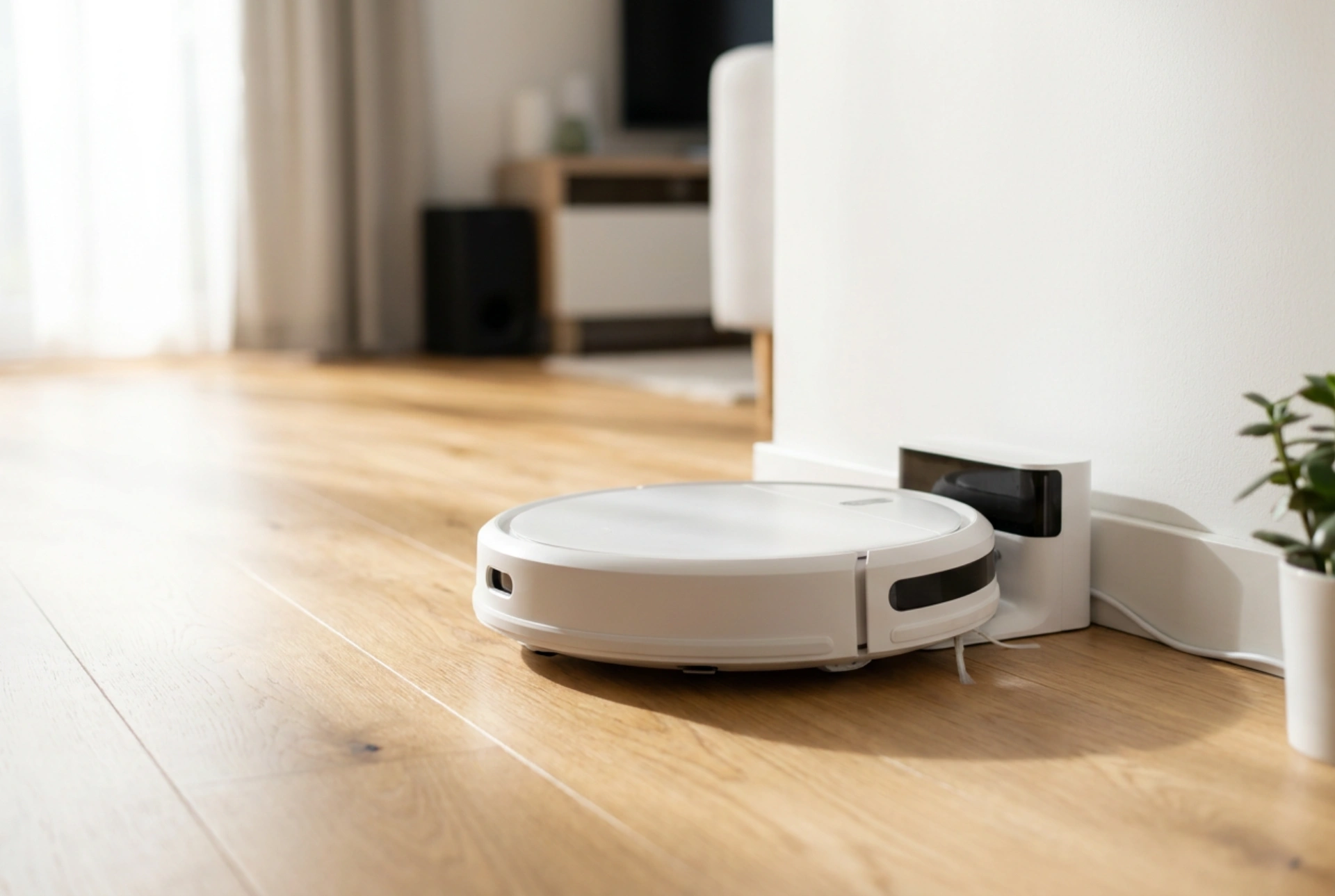 Hur du placerar laddstationen till din robotdammsugare så att den hittar hem utan problem