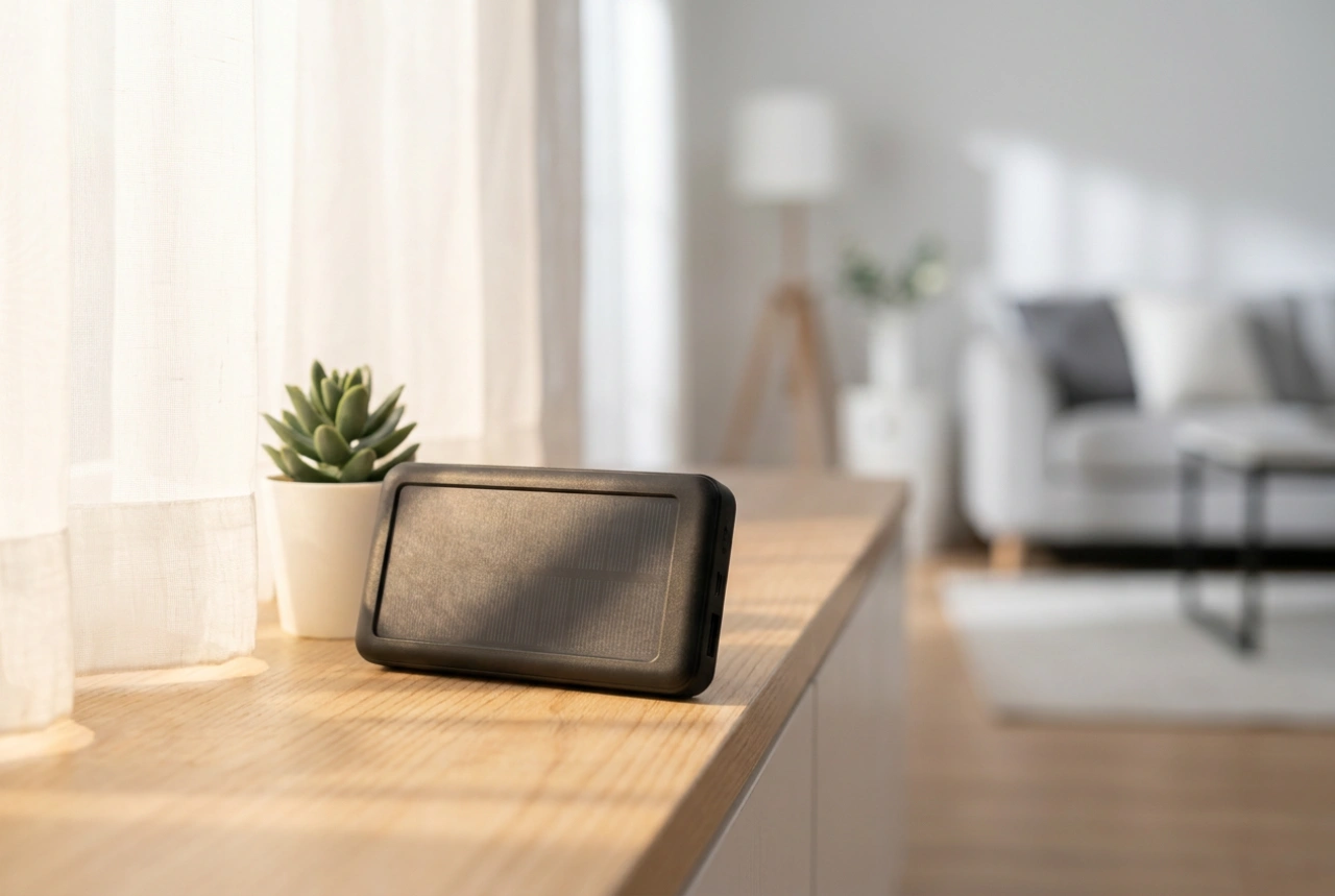 Hur man laddar en powerbank med solpanel under hemmaförhållanden