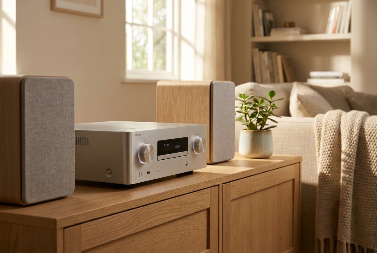 Hur du använder en nätverksreceiver med internetradio i hemmet