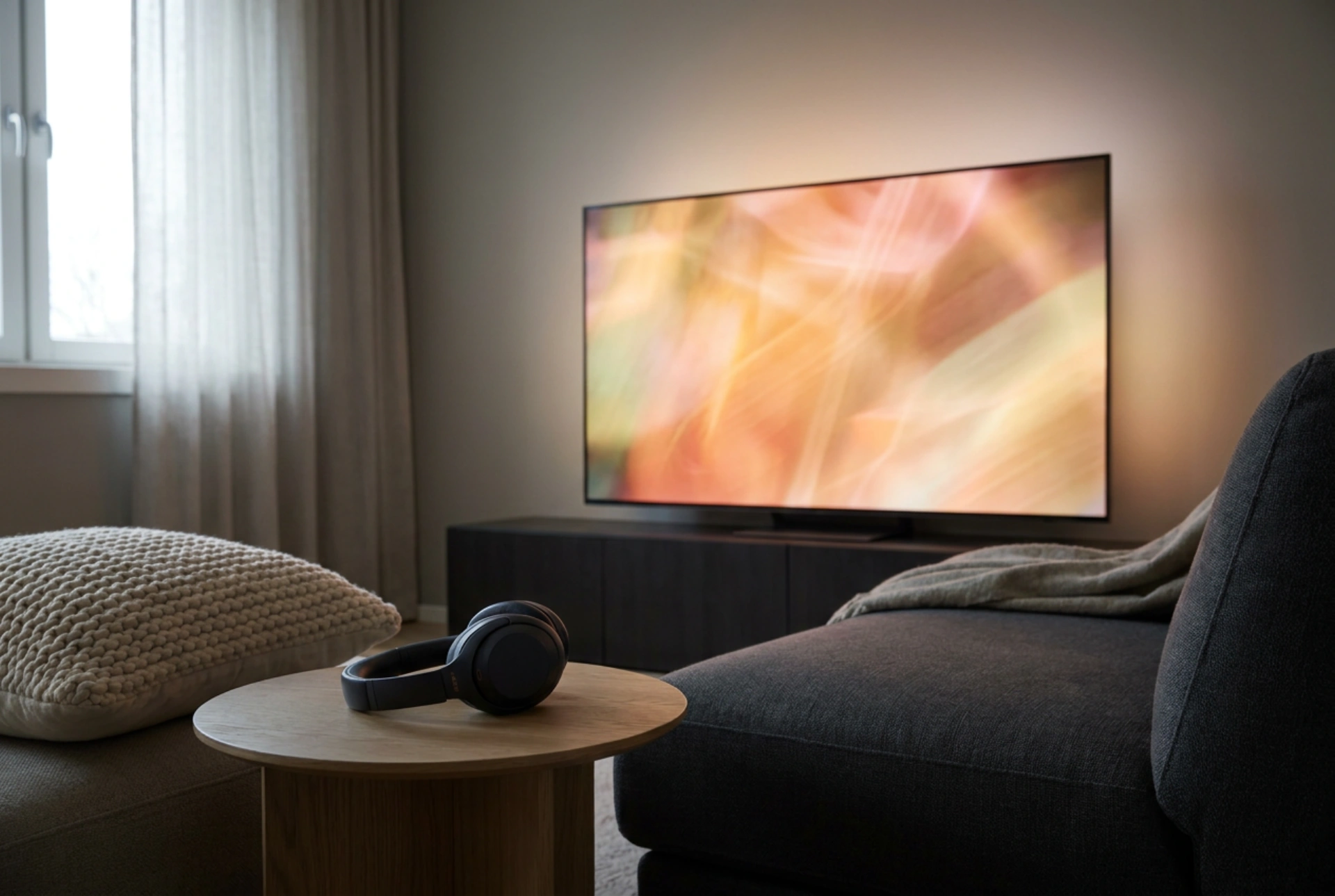 Hur du ansluter trådlösa hörlurar till TV:n utan fördröjning