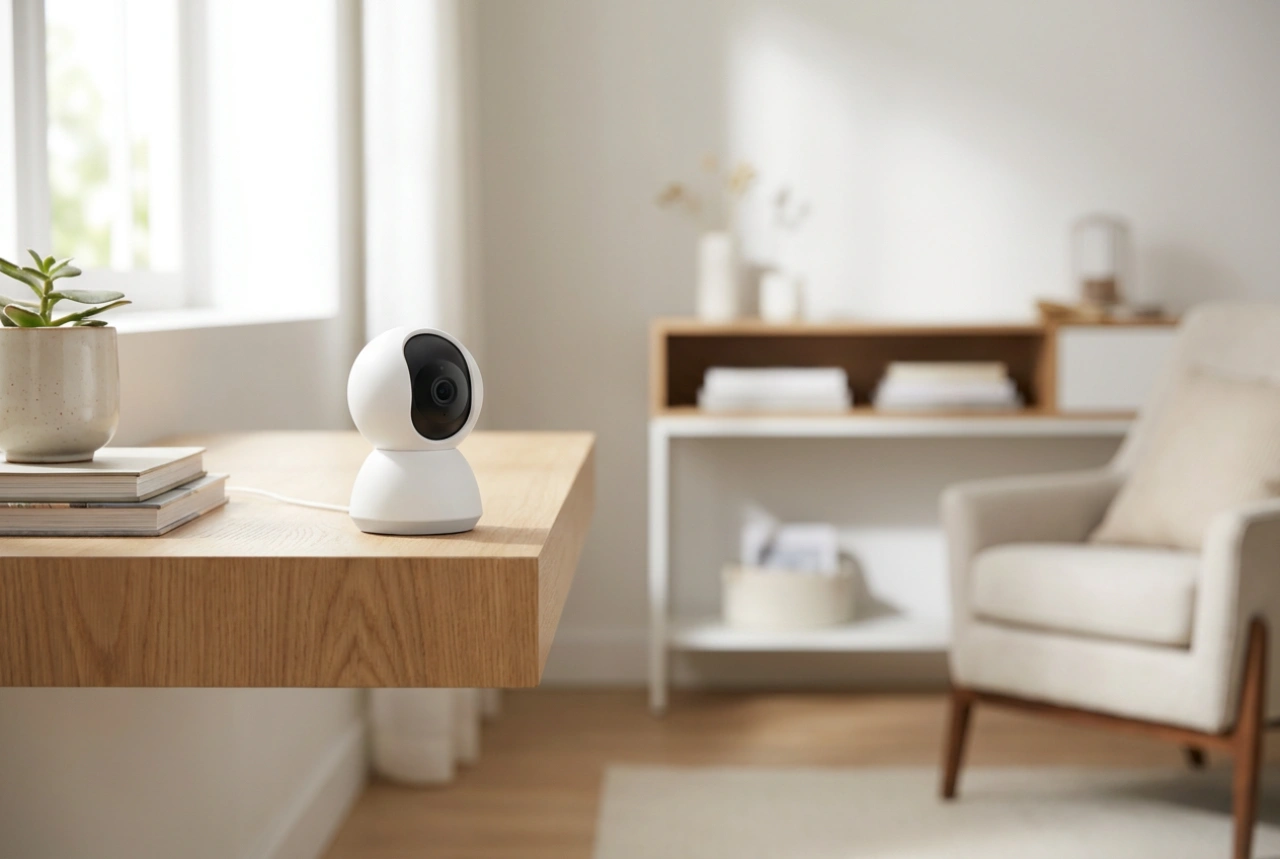 Så ställer du in en Wi-Fi-kamera i hemmet och säkrar videoströmmen