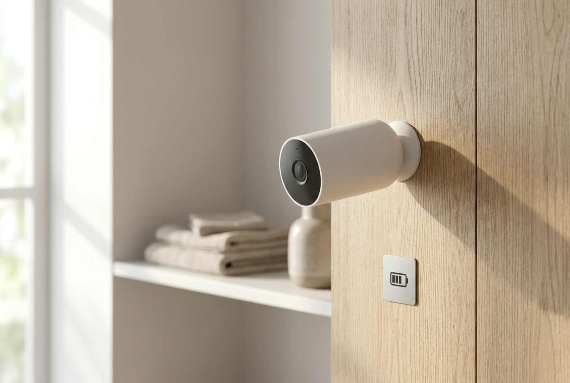 Hur du ställer in en batteridriven Wi-Fi-kamera och sparar ström