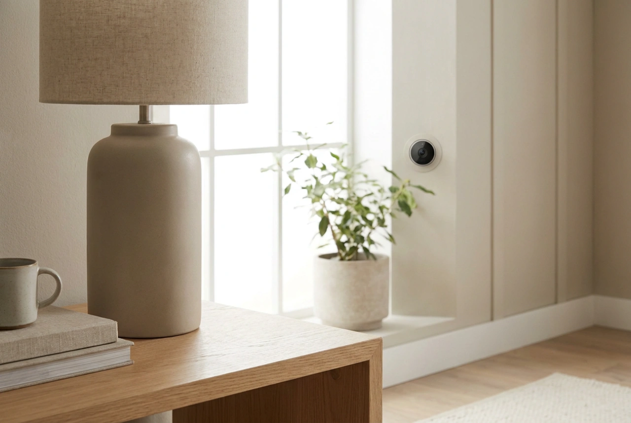 Hur du använder en Wi-Fi-lampa med kamera på ett säkert sätt