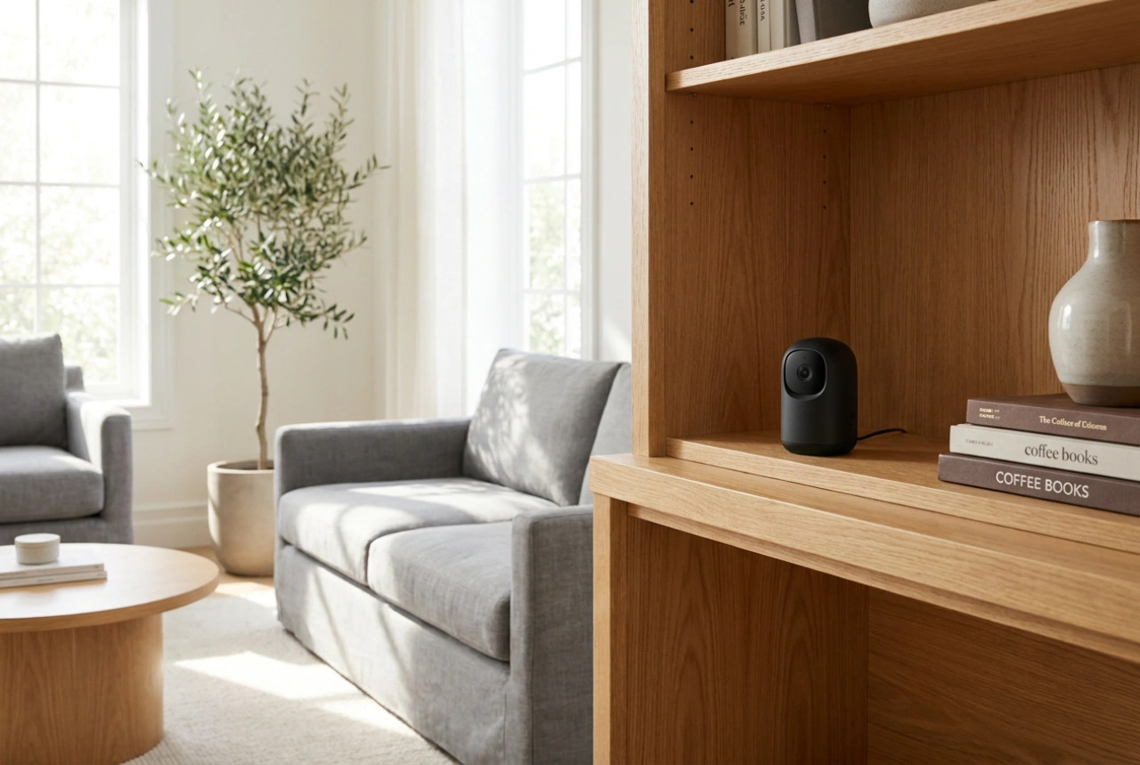 Hur du placerar en wifi-kamera diskret i din lägenhet