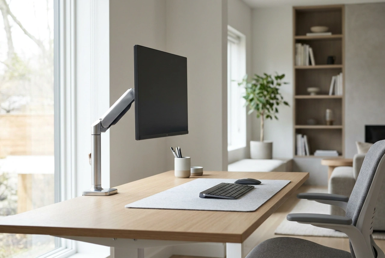 Väggfäste för bildskärm – ergonomi och säker bärkraft