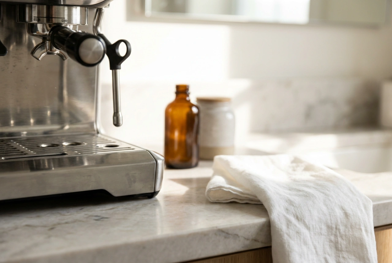 Daglig rengöring av espressomaskin: Checklista för kaffemaskiner