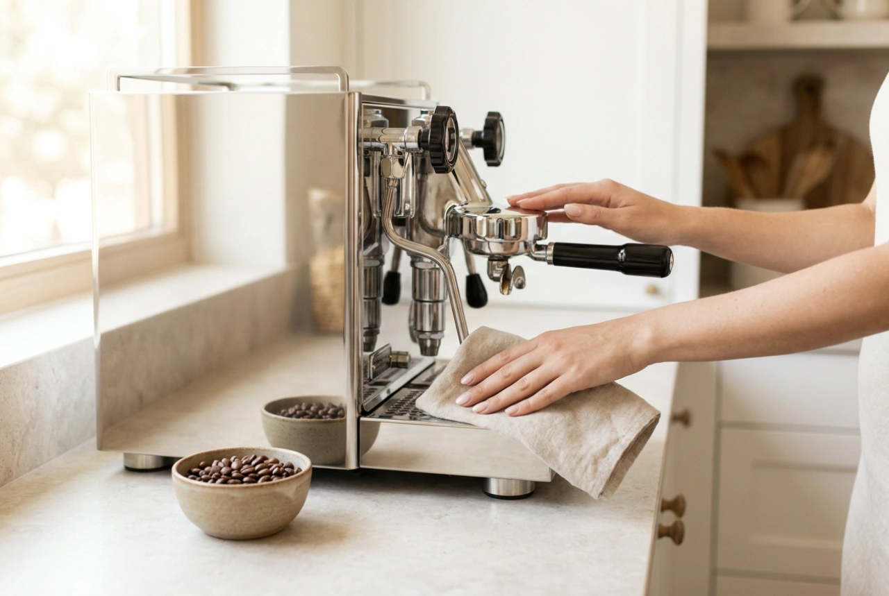Hur du sköter om en kaffemaskin med kvarn för maximal livslängd