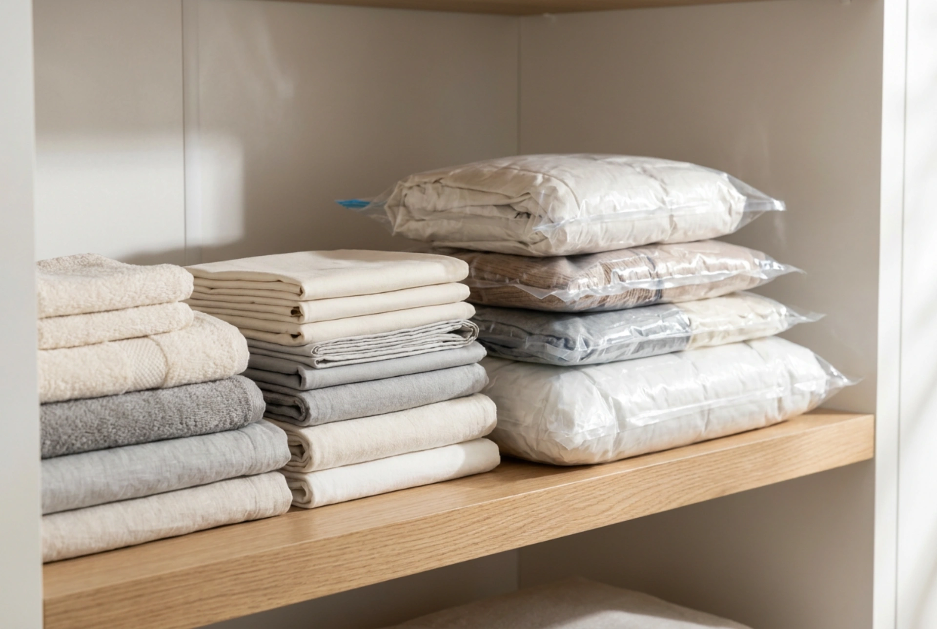 Vakuumpåsar för kläder och regler för säker packning