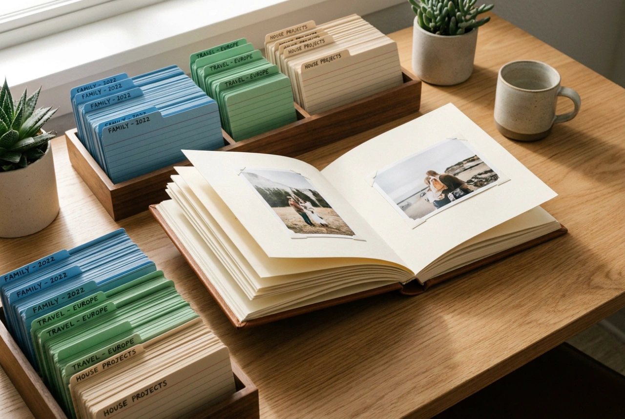 Hur du organiserar ett fotoalbum med 1000 bilder för enkel sökning
